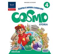 Cosmo. Scopro e imparo a modo mio. Tomo Antropologico e Tomo Scientifico. Con Storia, Geografia, Matematica, Scienze e Tecnologia. Per la 4 on e-book. Con espansi... (Vol. 1)