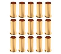 COSMOBETTY 15 Piezas Funda de Lámpara Colgante de Metal, Tubo Portalámparas para Lámpara Colgante, Base Grande y Ancha, Dorado, para Candle Bulb Light y Candle Lamp, Uso Doméstico