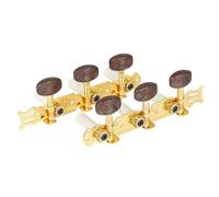 COSMOBETTY 2 Clavijas de Afinación para Guitarra Clásica Dorado Diseño Simple y Estructura Metálica, Instalación Fácil y Accesorios de Reemplazo para Luthiers y Principiantes