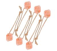 COSMOBETTY 6 Piezas Animal de Sal Lamiendo Ladrillo, Ladrillo de Sal para Ciervos y Ovejas, Bloque Mineral, Mineral, para Instalaciones Animales y Suministro de Nutrición