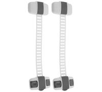 COSMOBETTY Cerradura Adhesiva para Puerta de Frigorífico 2 Unidades, Bloqueo Seguro para Pequeños y Uso en Congeladores