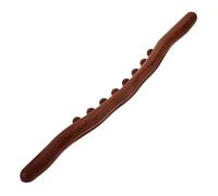COSMOBETTY Rodillo Masajeador de Madera Cuentas para Terapia Muscular y Relajación Corporal Herramienta Gua Sha para Espalda y Piernas Diseño con Gran Superficie de Contacto