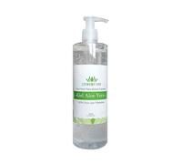 Cosmonatura Gel Aloe Vera Puro 400 ml con Dosificador - Hidratante Natural para Cara, Cuerpo y Cabello - Calmante After Sun, Post-depilación y Afeitado - 99% Ingredientes Naturales