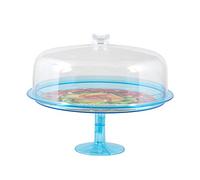 COSMOPLAST - Bandeja para Tartas con Soporte de pie (Campana, 34 cm)