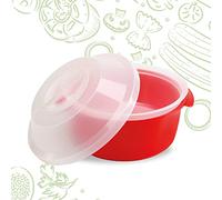 Cosmoplast Vaporizador para microondas, olla arrocera y pasta para microondas. 100% fabricado en Italia