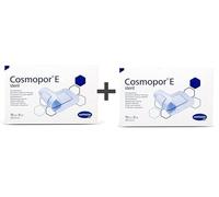 Cosmopor-E - Aderezo adhesivo absorbente estéril, 10 x 6 cm, 2 paquetes de 25