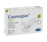 Cosmopor steril 7,2 cm x 5 cm Pflaster, 10 uds. yeso