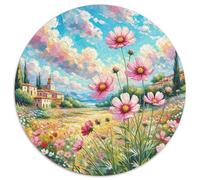 Cosmos 1000 Piezas Redondo Puzzle Creativo Innovador Rompecabezas Circular Juego para Niños 1000pcs (67.5x67.5cm)