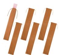 Cosmos 6 bolsas plegables para abanico de mano, funda plegable para abanico con cordón, bolsa protectora de terciopelo para abanico, bolsillo de almacenamiento, bolsa organizadora de regalo para