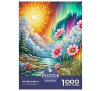 Cosmos Bipinnato Puzzle 1000 Piezas Flor, Entretenimiento Rompecabezas De Bricolaje, Entretenimiento Creativo, Puzzles Gift, para Adultos Y Niños A Partir De 12 Años 70x50cm/1000pcs