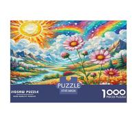 Cosmos Bipinnato Puzzle Imposible,desafío for Adults Entretenimiento Creativo 1000 Piezas Obra De Arte De Juego De para Adultos Y Niños 38x26cm/1000pcs