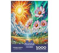Cosmos Bipinnato Rompecabezas Imposible,desafío para Adultos Entretenimiento Creativo 1000 Piezas Obra De Arte De Juego De para Adultos, Regalos A Partir De 14 Años 38x26cm/1000pcs