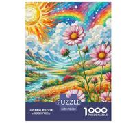 Cosmos Bipinnato1000 Pieces Jigsaw Puzzles for Adults and Kids Educational Games florChallenging for Home Decoration Great Gift Idea70x50cm/1000pcs
