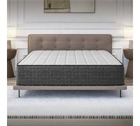 COSMOS - Colchón Híbrido 180 x 200 cm - Altura 30 cm - Equinox - Muelles Ensacados + Espuma HR y Blue Latex - Semifirme - Transpirable - Hipoalergénico - Ergonómico - Reversible