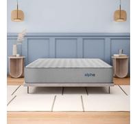 COSMOS - Colchón Viscoelástico 140x190 cm - Altura 30 cm - Alpha - Espuma HR y Blue Latex - Firme, Transpirable, Hipoalergénico, Ergonómico - Cara Invierno Verano, 7 Zonas Confort
