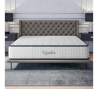COSMOS - Colchón Viscoelástico 140x190 cm - Altura 30 cm - Upsilon - Espuma HR y Blue Latex - Firme, Transpirable, Hipoalergénico, Ergonómico - Cara Invierno Verano, 7 Zonas Confort