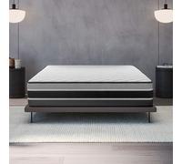 COSMOS - Colchón Viscoelástico 160x190 cm - Altura 30 cm - Felis - Espuma HR y Blue Latex - Firme, Transpirable, Hipoalergénico, Ergonómico - Cara Invierno Verano, 7 Zonas Confort