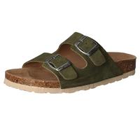 Cosmos Comfort 6186-713, Pantuflas Mujer, Verde Oscuro, 41 EU
