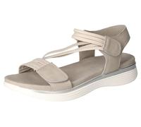 Cosmos Comfort 6286-801, Sandalias con cuña Mujer, Gris, 40 EU