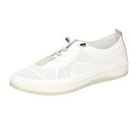 Cosmos Comfort 6310-301, Zapatillas Mujer, Blanco Verde Pastel, 38 EU
