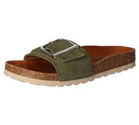 Cosmos Comfort Sandalias deslizantes para mujer 6186-710, verde oscuro, 39 EU