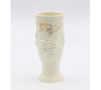 Cosmos Gifts 50th Anniversary Vase Jarrón de cerámica del 50 Aniversario, 7 Pulgadas de Alto, Porcelana, Crema, 7" High