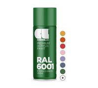 CL COSMOS LAC - SPRAY PREMIUM ACRYLIC BRILLANTE RAL COSMOS LAC 400 ML - RAL 6001 Verde esmeralda