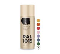 COSMOS LAC CL SPRAY PREMIUM ACRYLIC BRILLANTE RAL 400 ML - RAL 1015 Marfil claro