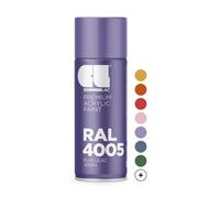 CL COSMOS LAC - SPRAY PREMIUM ACRYLIC BRILLANTE RAL COSMOS LAC 400 ML - RAL 4005 Lila azulado