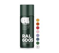 CL COSMOS LAC - SPRAY PREMIUM ACRYLIC BRILLANTE RAL COSMOS LAC 400 ML - RAL 6005 Verde musgo