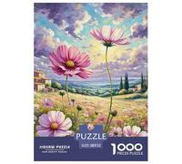Cosmos Puzzle 1000 Piezas Flor, Diversión Rompecabezas De Bricolaje, Hobby Creativo, Puzzles Gift, para Adultos Y Niños A Partir De 12 Años 52x38cm/1000pcs