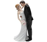 Cosmos Regalos 33266 cerámica par de Boda Figura Decorativa, 7 Pulgadas