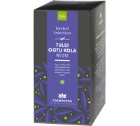 COSMOVEDA Infusión de Tulsi y Gotu Kola Bio - 25 bolsas COSMOVEDA