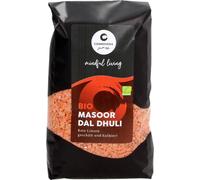 COSMOVEDA Masoor Dal Dhuli - Lentejas Rojas Peladas y Semi Bio - 500 g COSMOVEDA