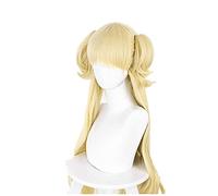 Cosnoble Shadows House Wig Anime Emilyko Cosplay Long Gold Ponytail Accesorio