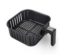 COSORI Cesta de repuesto para freidora de aire de 5.8 cuartos de galón para freidoras de aire CP358 y CS358, cesta antiadherente para freír, apta para lavavajillas, color negro