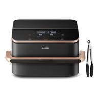 Cosori Dual Basket Twinfry Chef Edition Freidora de Aire WiFi 10L + Tenacilla de Silicona