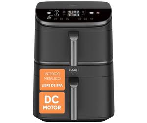 Cosori Freidora de Aire 10,8 L Turbo Tower, Doble Cesta Vertical