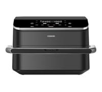 COSORI Freidora de aire, 10 litros, 8 en 1 Dual Blaze TwinFry con doble cesta de 5 l y 5 l y separador extraíble, 2800 W Air Fryer Wifi de doble resistencia, 35-240°C, 70 recetas en línea, 4-8