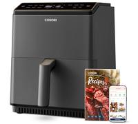 COSORI Freidora de aire caliente Dual Blaze con Wi-Fi, 6,4 L, Freidora XXL Air Fryer 11 en 1: hornear, asar, pan, pollo, 80+ recetas, apta para lavavajillas