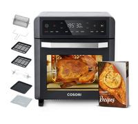 COSORI Horno Freidor de Aire,12L Gran Capacidad con 1800W Calefacción Dual Potente,11-en-1 Freidor de Aire Rotisserie,Ventilador de Convección ,220