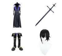 Cosplay Costume For CidKagenou,Women Men Uniform with Accessories,Cosplay Replica Prop Wig Shoes Full Set, Halloween Carnival Party Suit