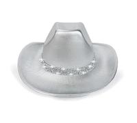 Cosplay Cowboy Hat - Glitter Disco Cowgirl Sombrá, Accesorio De Disfraces De Roles | Sombreros De Fiesta De Halloween, Sombrero De Actuación De Escenario, Sombrero De Fantasía De Tema Occidental, Somb