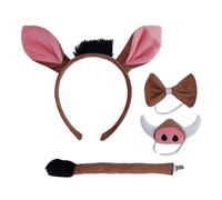Cosplay Dress Up Costume - Warthogg Costume Kit, Lightweight Dress-Up Accessories, Playful Outfit, Durablee Materials | Perfect For Stage Shows, Cosplay Gatherings, Halloween Parties, Theme Events