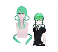 Cosplay Hot Anime Houseki No Kuni Cosplay Wigs Jade Green 100 cm Cosplay Wigs Halloween Carnaval Party Cosplay Wigs Land of the Lustrous Beauty