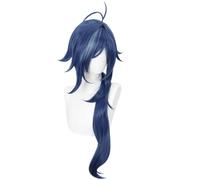 Cosplay Kaeya Genshin Impact Wigs for Women Short Straight Hair Sintético Anime Cosplay Wig