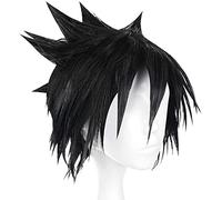 Cosplay Peluca de Sasuke Uchiha para el Disfraz de Shinobi | Negro