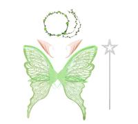 Cosplay Schmetterlingsfee Outfit - Schmetterlingskostüm Flügel | Hautschonende Halloween Festtagsaccessoires Für Frauen Und Mädchen, Fantasievolle Verkleidung Für Karneval Motto Party, Dekoratives