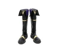 Cosplay Shoes For CidKageno TheEminenceInShadow,Women Man Anime Game PU Shoes For ComicCon, Cosplay Show, Halloween,Carnival Party A1339