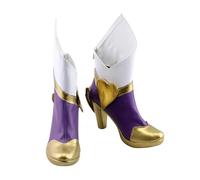 Cosplay Shoes For Fiora TheGrandDuelist,Women Man Anime Game PU Shoes For ComicCon, Cosplay Show, Halloween,Carnival Party A1461